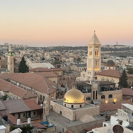 Very Nice Apartment With View Of All The Old City Jerusalem Exteriör bild