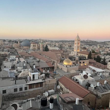 Very Nice Apartment With View Of All The Old City Jerusalem Exteriör bild