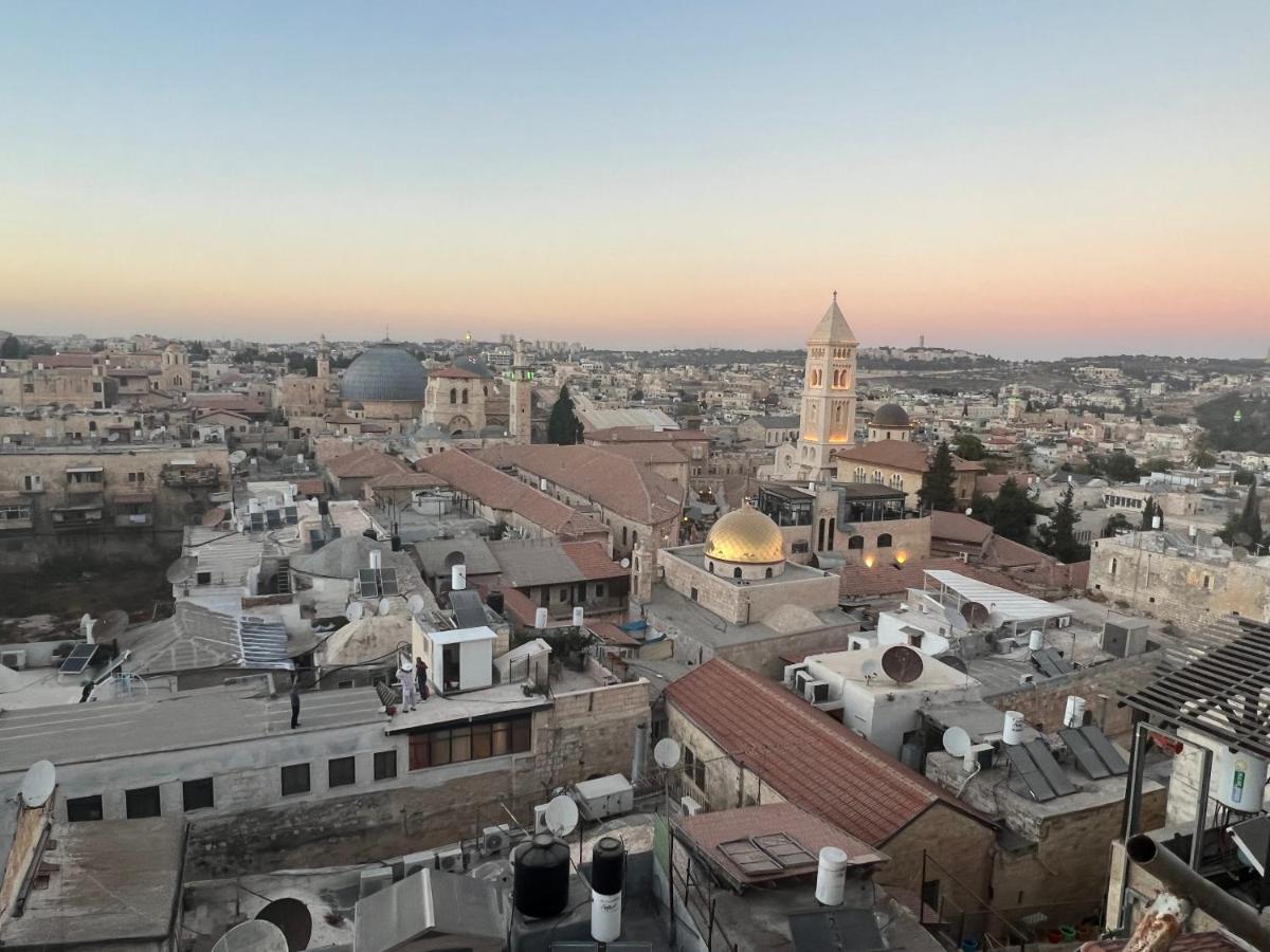 Very Nice Apartment With View Of All The Old City Jerusalem Exteriör bild